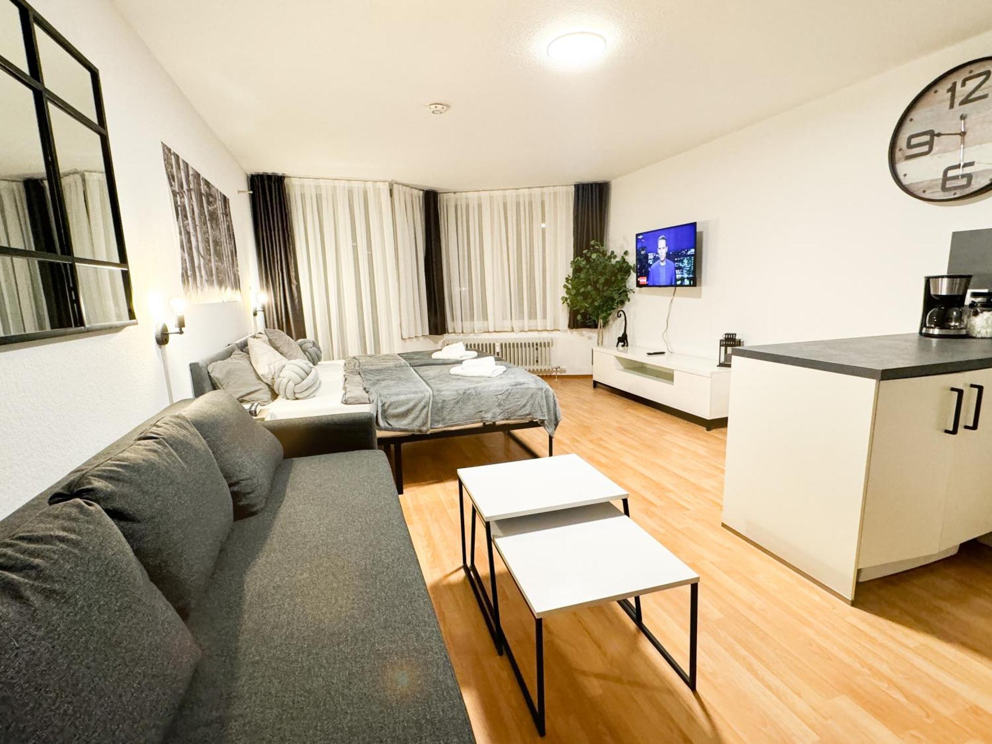 Modern Living In Karlsruhe - Frieden Apartments Luaran gambar